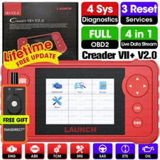 LAUNCH X431 VII+ 2.0 OBD2 Diagnostic Scanner Code Reader ABS SRS Engine AT Scan
