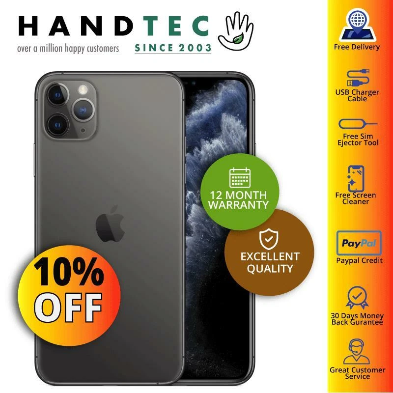 Apple iPhone 11 Pro Max 64GB Unlocked Space Grey - EXTRA 15% OFF