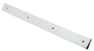 Rear Mud Flap Top Plate/Weight 24'' X 2'' Bolt-On Chrome Plated GG#30150 Each