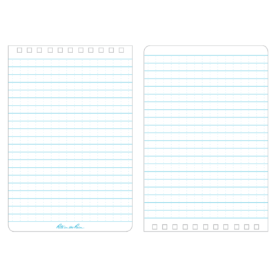 Geyoga 3 Pack Waterproof Spiral Notebook 3" X 5" Weatherproof