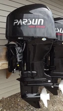 Parsun Outboard Motor 60 HP EFI 4 Stroke with Controls & Tank Complete 20" Long