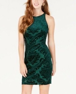 emerald green dress juniors