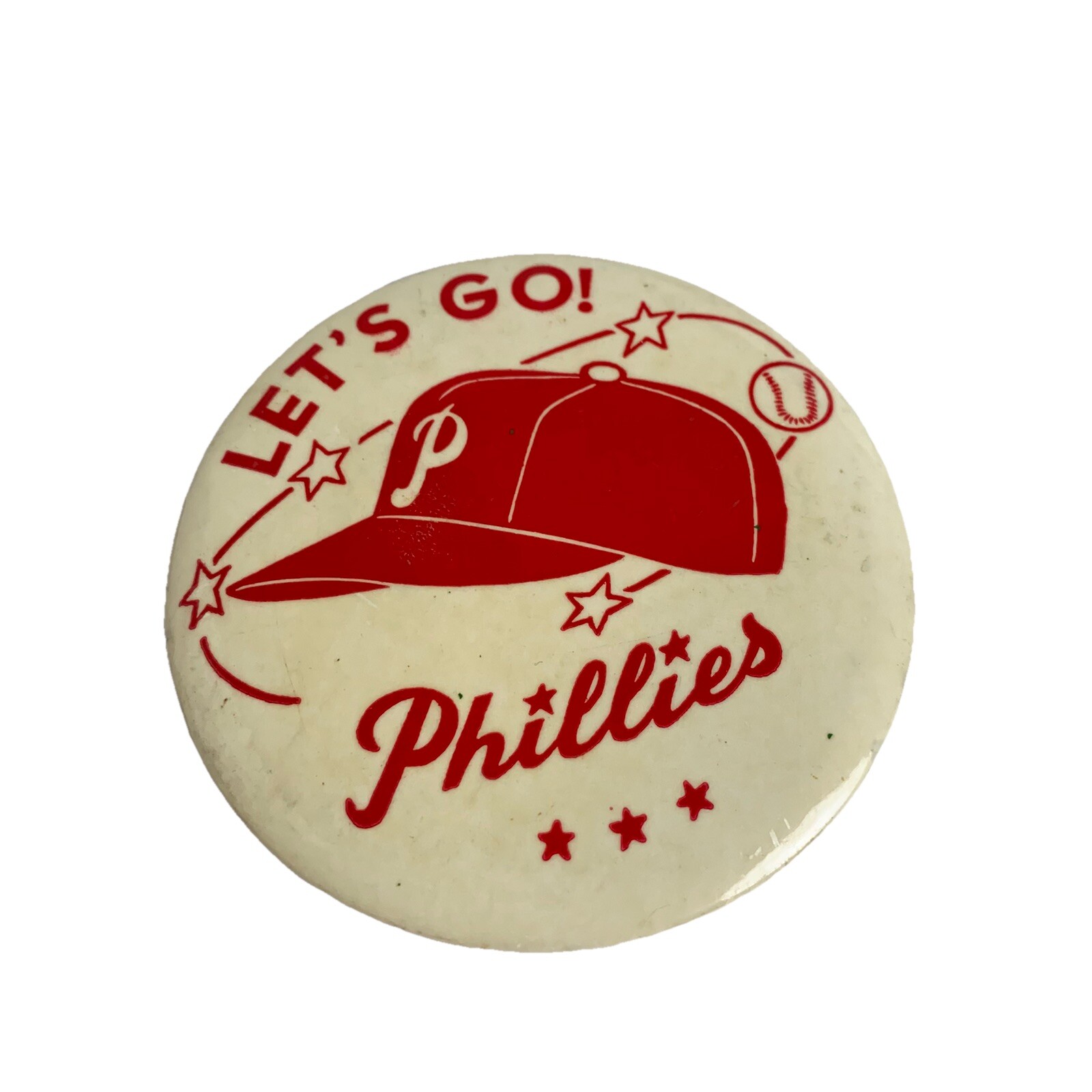 1950s Philadelphia Phillies 3 1/2 Inch Pinback Button | eBay