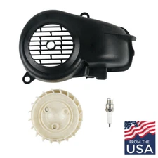 For Polaris Predator Sportsman Scrambler 90 2-Stroke ATV Air Cooling Fan Shroud