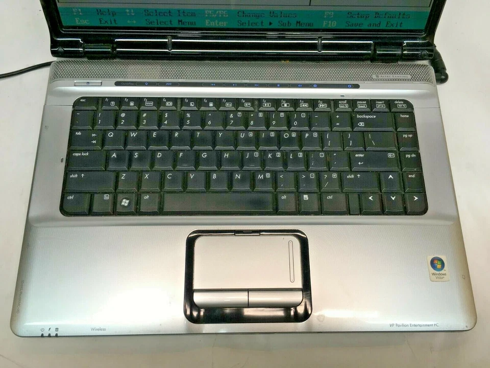 HP Pavilion dv6500 15.4" Laptop For Parts Bad LCD Boots to BIOS NO HDD/RAM JR - Image 3 of 4