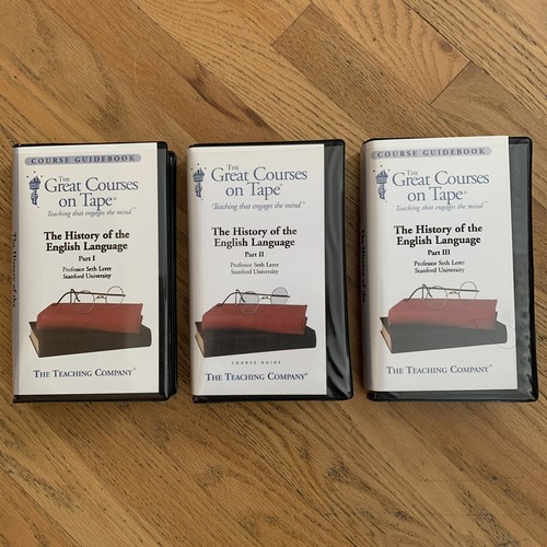 The Great Courses The History of English Language 18 Cassette Tapes