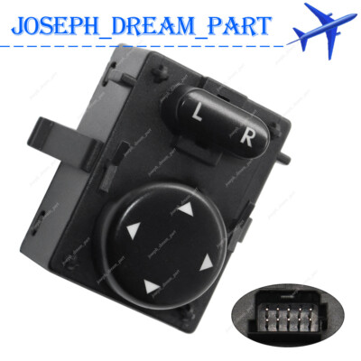 Shome-auto Master Mirror Switch 901-5202 – Fits 2008-2017 Freightliner Cascadia (Replaces 15829700SR)