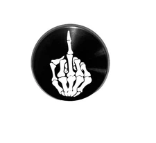 Push In tube End Caps 1-3/4"  x .095 Wall Tube Black Anodized Aluminum finger