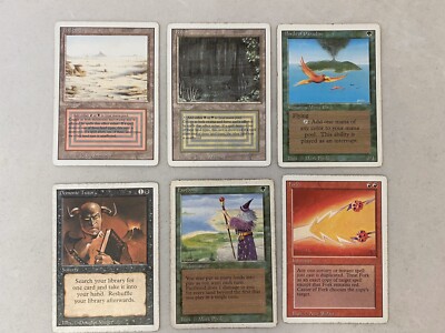 REVISED 3rd Ed MTG Magic the Gathering Complete Set Dual Lands