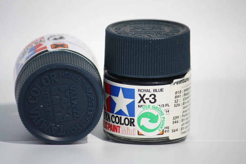 Tamiya Peinture Pot 10ml X3 Bleu Royal