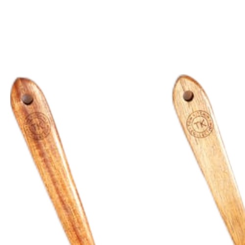 Natural Wooden Kitchen Utensils Cooking Spoon And Spatula Made Of Acacia Wood - Picture 3 of 4