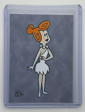 Wilma Flintstone Limited Edition Artist Signed The Flintstones Trading Card 3/10