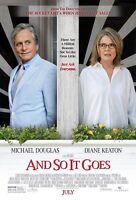 And So It Goes Movie Poster 2 Sided Original 27x40 Michael Douglas Diane Keaton And So It Goes Movie Poster 2 Sided Original 27x40 Michael Douglas Diane Keaton
