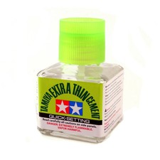 Tamiya 87182 Extra Thin Cement Quick Setting 40 ml Bottle