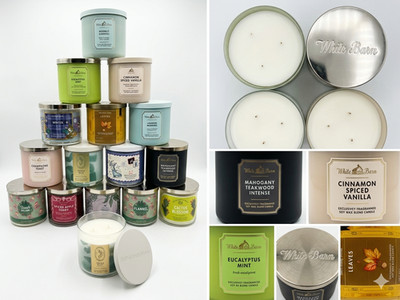 NEW Bath & Body Works 3-Wick Candles Buried Wicks Perfect For Candle Warmer