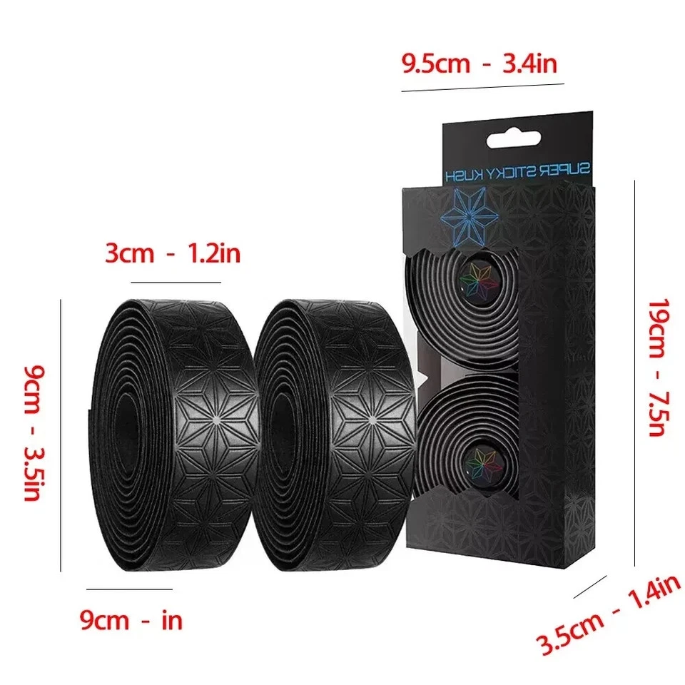 🚲Supacaz Super Sticky Kush Classic Road Bike Handlebar Tape UK - Image 3 of 4
