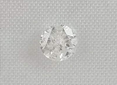Natürlicher Diamant 0,27ct 4,3mm F / I2 Brillant Briliant Rund 4,2mm 0,3ct