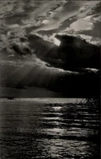 RPPC Lake Balaton Hungary vintage postcard a621