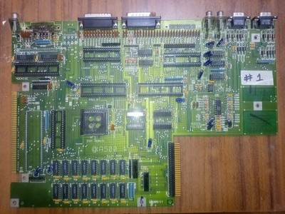CCOMMODORE AMIGA 500 A500 MOTHERBOARD REV. 3 5 6 PARTIALLY UNPOPULATED