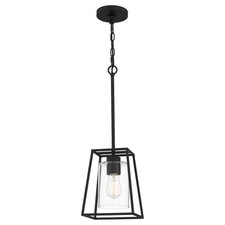 Prescott - 1 Light Small Mini Pendant In Transitional Style-24 Inches Tall and 8