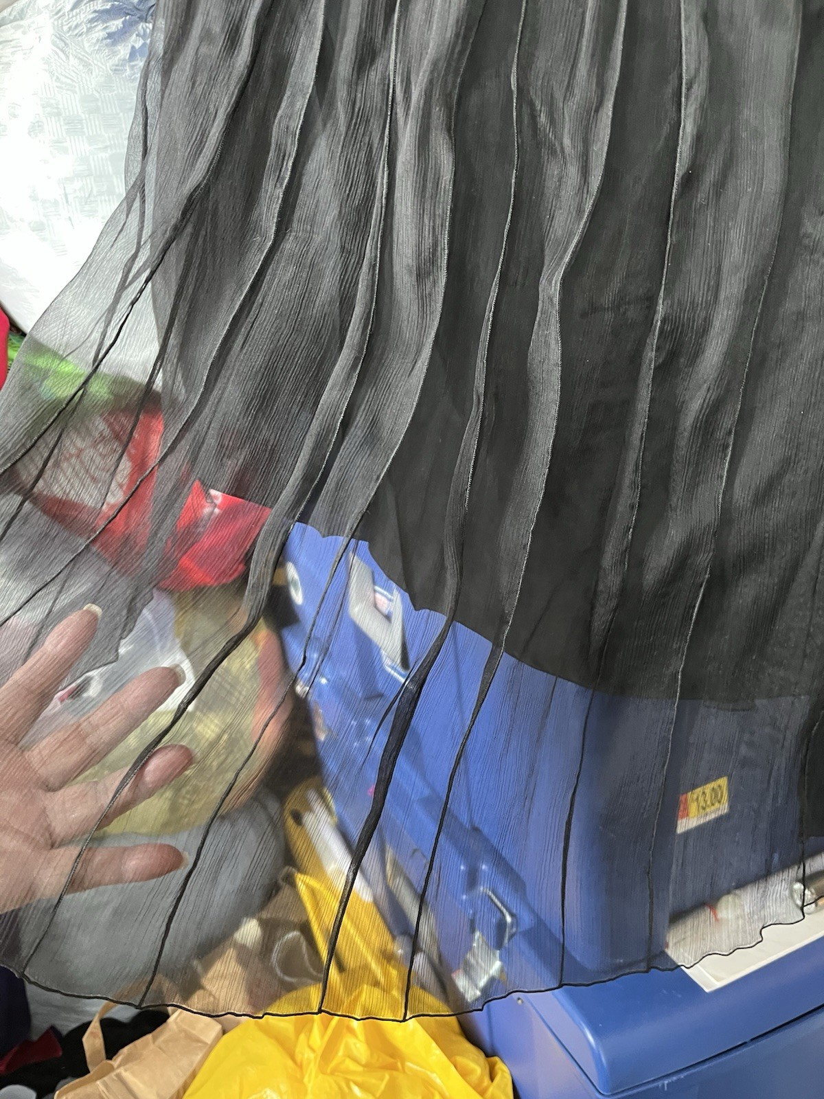 MARC JACOBS GORGEOUS ORGANZA SILK PLEATS SKIRT 4 - image 4