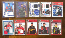 10 Card LOT of Nascar Racing Cards - Auto, Patch, Relic, Numbered