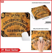 Retro Ouija Board Design Mouse Pad Large Gaming Cute Mat 9.5x7.9 Inch