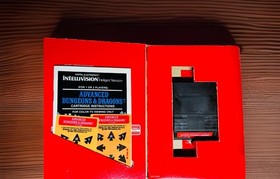 LOT OF 2 INTELLIVISION GAMES CIB ADVANCED DUNGEON & DRAGONS /LOCK&rsquo;N&rsquo;CHASE TESTED