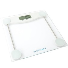 Digital Glass Bathroom Scale W/ LCD Display