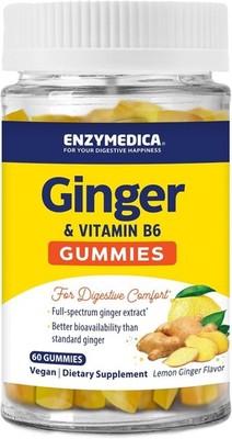 ENZYMEDICA GINGER mit Vitamin B6 Digestiv 60 Gummibärchen SUPER PREIS