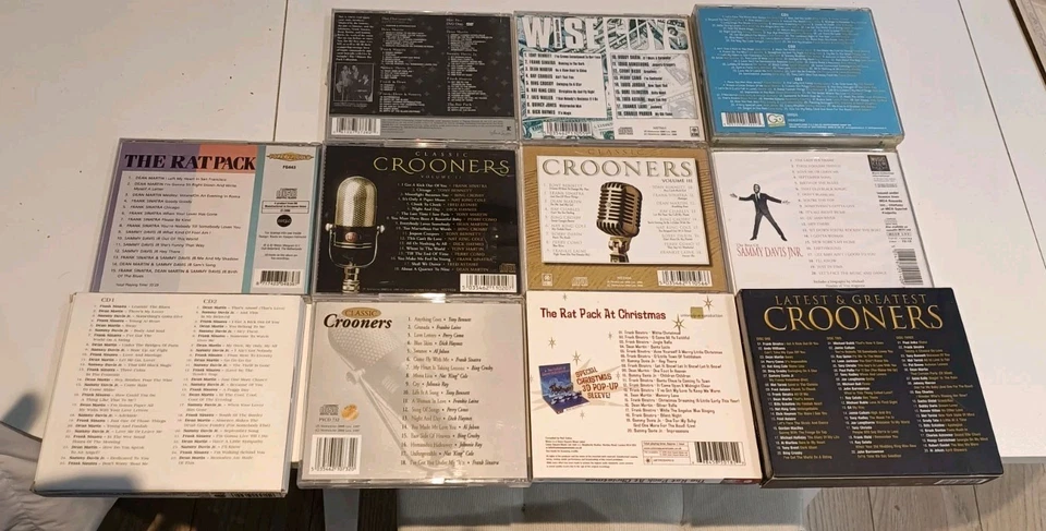 CROONERS SWING  11 Album CD Bundle inc SINATRA BUBLE TONY BENNETT RAT PACK DAVIS — 第 2/4 张图片