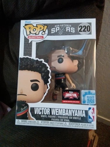 Funko Pop NBA 230 Victor Wembanyama San Antonio Spurs Vinyl Figure