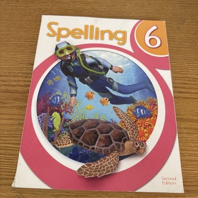 BJU Press Spelling 6 Student Worktext 2nd Edition  Bob Jones NO WRITING