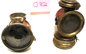 Vintage Kerosene Bicycle Lamps