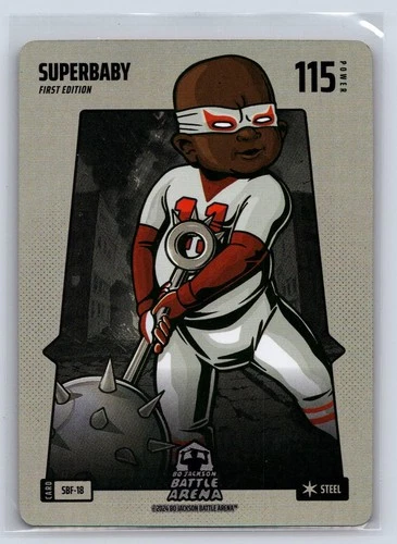 Superbaby "Rafael Devers" Bo Jackson Battle Arena FOIL STEEL