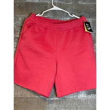 Boys' Fleece Shorts - Art Class  Coral Red XXL: Elastic Waist.