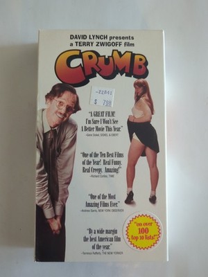 David Lynch Presents Crumb 1996 VHS Documentary Film by Terry Zwigoff Robert