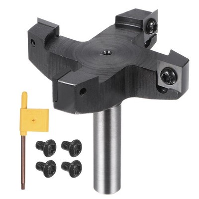 CNC Spoilboard Surfacing Router Bit 3  Dia 1/2'' Shank Cutting Tools