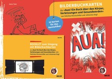 Bilderbuchkarten »Aua! Ein Buch über den Körper, Verletzungen und Gesundwerden«