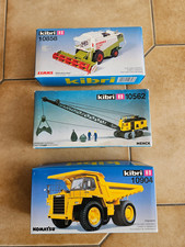 Kibri H0 Fahrzeuge/ Mähdrescher/ Meck Seilbagger/ Tagebau Muldenkipper/ Bau
