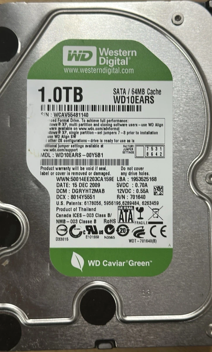 Western Digital Green 1tb for sale | eBay