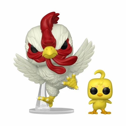 Funko POP! & Buddy Animation Rooster Fighter Keiji with Piyoko Vinyl Figure