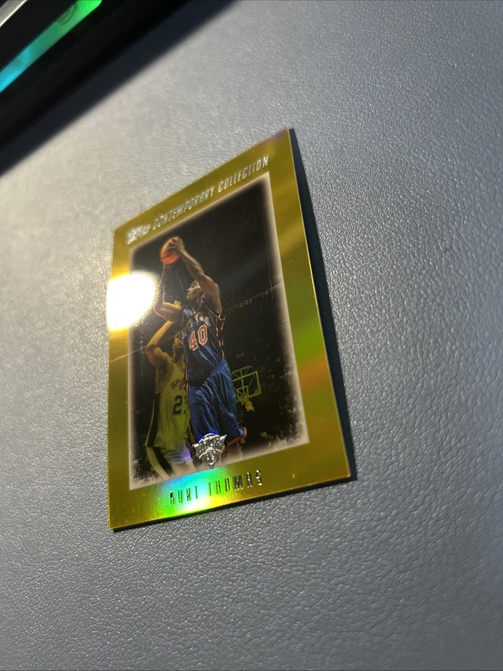 2003-04 Topps Colección Contemporánea Oro #82 Kurt Thomas/25 Knicks Foto 2 de 4