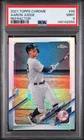 2021 Topps Chrome AARON JUDGE Refractor PSA 9 Card #99
