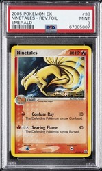 Ninetales 38/106 EX Emerald Reverse Holo Stamped