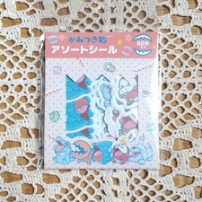 Pok mon Sticker Assortment Set Cute Official Japanese Product Collectible13  18