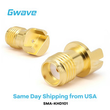 SMA Female Connector End Launch Suit for PCB Thickness 0.8mm, DC - 18GHz