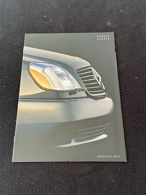 1993 Mercedes 500SEC 600SEC Brochure CL S500 S600 S-class C140 Coupe Catalog