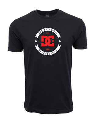 DC-SHOES MENS THE AUTHENTIC DC SHOES CO USA T SHIRT