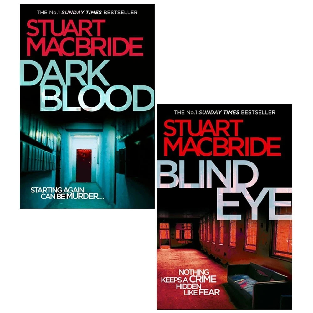 Logan McRae Detective Series 2 Books Bundle Collection Blind Eye, Dark Blood